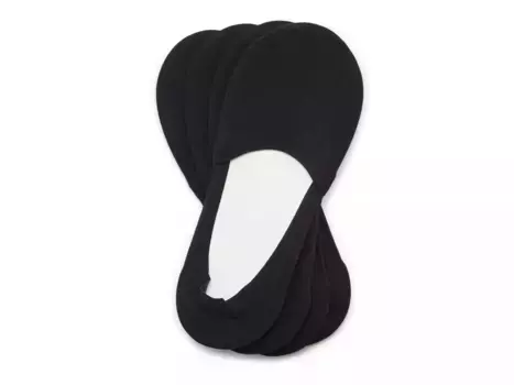 Невидимые мужские удлиненные стельки No Show - 4 шт. Mix No. 5, Black