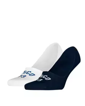 Невидимые носки Levi's — усиленные и мягкие (2 пары), синий