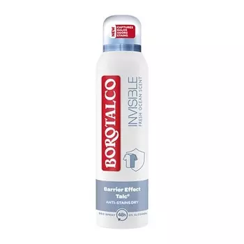 Невидимый дезодорант свежести 150 мл Borotalco