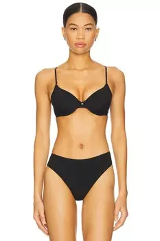 Невидимый контурный бюстгальтер с косточками Natori, black