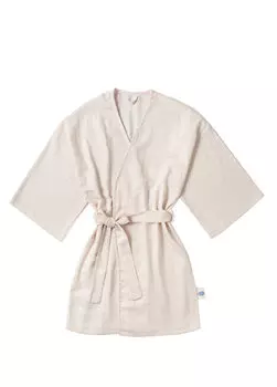 Невинный розовый женский халат-кимоно Deux Lapins
