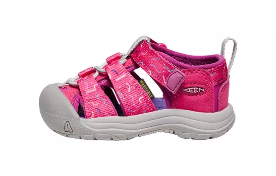 Newport H2 Детские сандалии Детские Рододендрон / Ослепительно-фиолетовый красный Keen, фуксия