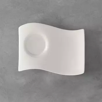 NewWave Caff большое кофейное блюдце 22 x 17см Villeroy & Boch, белый