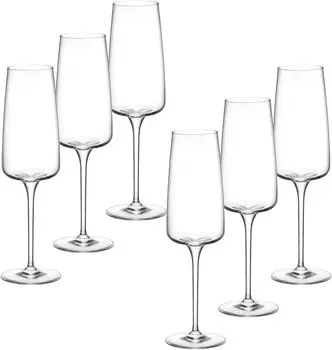 Nexo Бокалы для шампанского 22cl - 6 шт Bormioli Rocco S.A.