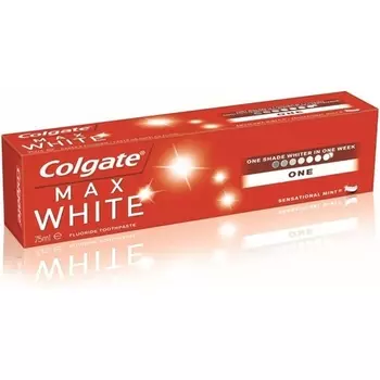 Nextradeitalia Зубная паста Colgate Max White One 75 мл - Упаковка из 2 шт.