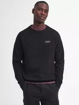 Незаменимая толстовка с круглым вырезом Barbour, цвет Black/Pewter