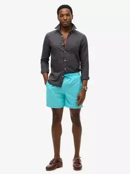 Незаменимые 17-дюймовые плавательные шорты Superdry, цвет Aquamarine Blue