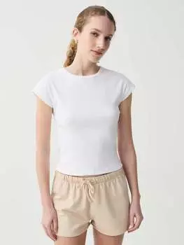 Незаменимые шорты из хлопка с кулиской Ovs, цвет beige