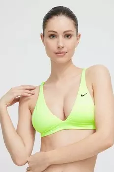 Незаменимый верх бикини Nike, зеленый