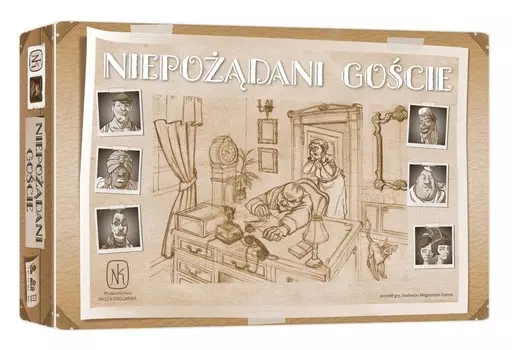 Нежелательные гости настольная игра Nasza Ksigarnia