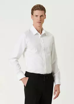 Нежелезная рубашка Network, белый