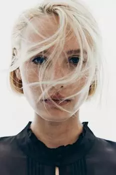 Нежная блузка с кантом H&M, черный