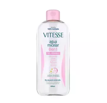 Нежная кожа Agua Micelar 6 En 1 Vitesse, 400 ml