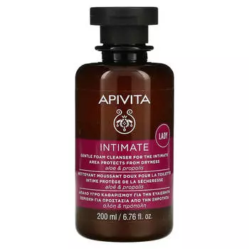 Нежная пенка для умывания Apivita, 200 мл