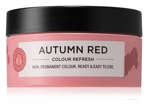Нежная питательная маска без стойких красящих пигментов Maria Nila Colour Refresh Autumn Red