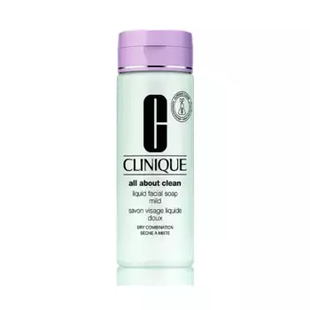 Нежное мыло для лица для сухой и комбинированной кожи Liquid Facial Soap Mild Clinique, 400 ml
