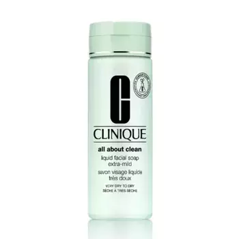 Нежное мыло для лица для сухой и очень сухой кожи Liquid Facial Soap Extra-Mild Clinique, 200 ml