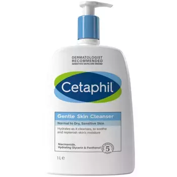 Нежное очищающее средство для кожи 1000мл Cetaphil