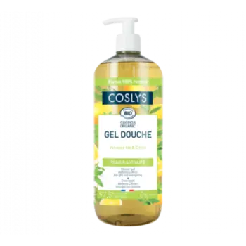 Нежный гель для душа вербена лимон, 1 л Coslys