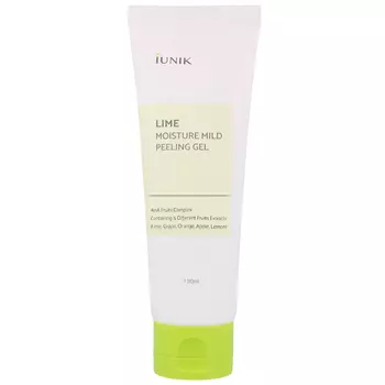 Нежный гель-пилинг для лица, 120 мл Iunik Lime