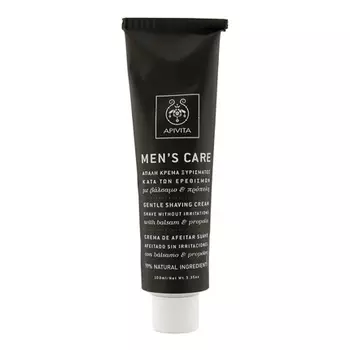 Нежный крем для бритья Men'S Care с зверобоем и прополисом 100мл, Apivita