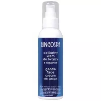Нежный крем для лица с коллагеном, 135 г BingoSpa