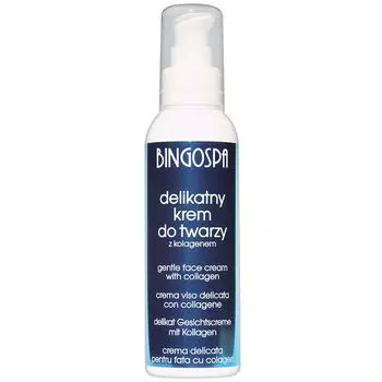 Нежный крем для лица с коллагеном, 135 г Bingospa