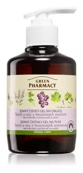 Нежный очищающий гель для кожи, склонной к раздражению Green Pharmacy Face Care Sage