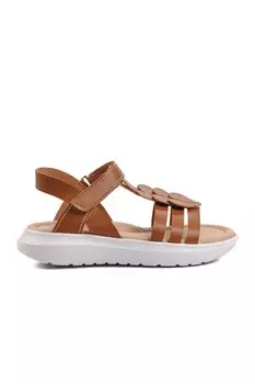 ng 8020-F Коричневые сандалии для девочек Ayakmod