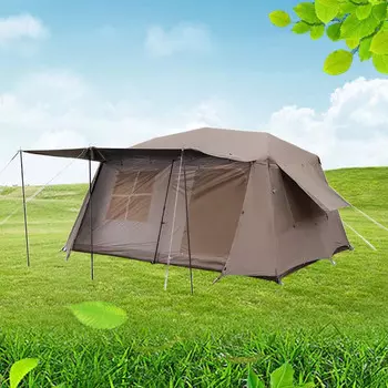 Ngnlw автоматическая палатка на крыше, открытый кемпинг, две спальни и одна гостиная, водонепроницаемый и солнцезащитный зал, кемпинг на ночь