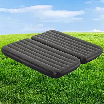 Ngnlw Надувной матрас, надувной матрас для укладки на землю, сращенный надувной матрас, надувная кровать для кемпинга на открытом воздухе