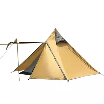 Ngnlw палатка для кемпинга, утолщенная защита от солнца и дождя, роскошная палатка-пирамида