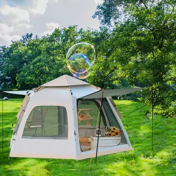Ngnlw палатка портативная складная уличная палатка для кемпинга, пикника, полностью автоматическая утолщенная палатка