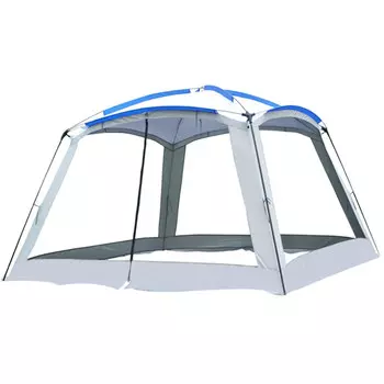 Ngnlw Палатка с навесом и защитой от комаров, тенистая беседка на открытом воздухе, окруженная сеткой, база для кемпинга типа «ночлег и завтрак»