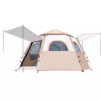 Ngnlw палатка солнцезащитная уличная непромокаемая утолщенная уличная полностью автоматическая портативная складная палатка для кемпинга