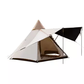 Ngnlw Пирамида полностью автоматическая палатка портативное кемпинговое утолщенное непромокаемое туристическое снаряжение