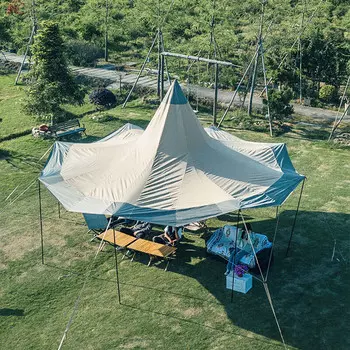 Ngnlw роскошная индийская соломенная шляпа на открытом воздухе, летающая палатка, кемпинг, большой навес, непромокаемый