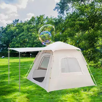 Ngnlw уличная автоматическая палатка для защиты от солнца и дождя, палатка для кемпинга, семейная палатка для отдыха