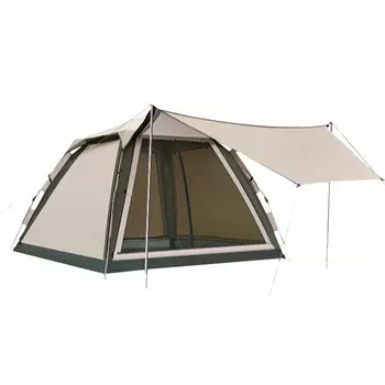 Ngnlw уличная палатка с навесом «все в одном», портативный складной автоматический непромокаемый набор туристического снаряжения