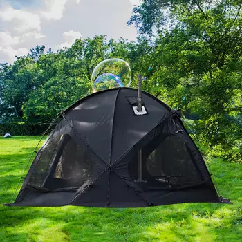 Ngnlw уличная сферическая палатка для кемпинга портативная виниловая палатка для кемпинга непромокаемая и ветрозащитная навес