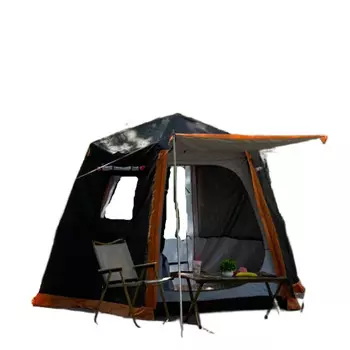 Ngnlw уличная складная портативная утолщенная непромокаемая и солнцезащитная быстро открывающаяся профессиональная усиленная палатка для кемпинга