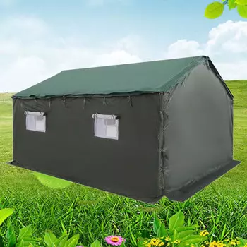 Ngnlw уличная строительная площадка, полевая хлопковая палатка для пчеловодства, непромокаемая теплая утолщенная брезентовая палатка