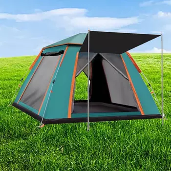 Ngnlw виниловая солнцезащитная палатка для улицы, утолщенная портативная складная полевая палатка для пикника, кемпинга, путешествий