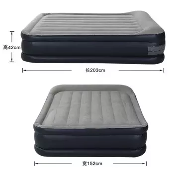 Ngnlw встроенный электрический насос, роскошный двойной увеличенный двухслойный надувной матрас, надувной матрас, влагостойкая подушка