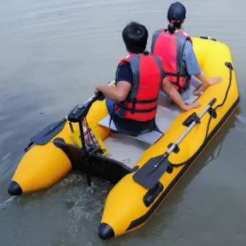 NGNLWNGNLW золотой матовый каяк с плоским дном, надувная резиновая лодка, портативная приманка, рыболовная лодка, каяк