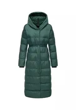 Niara Длинное стеганое пальто Ragwear, цвет Forest Green