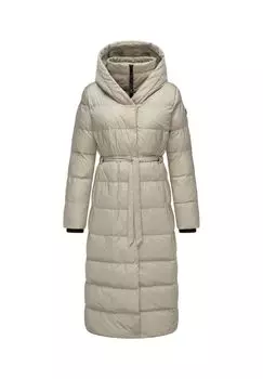 Niara Длинное стеганое пальто Ragwear, цвет Zinc