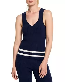 NIC+ZOE Свитер-майка для расслабления, синий