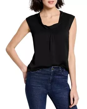 NIC+ZOE витой топ, черный