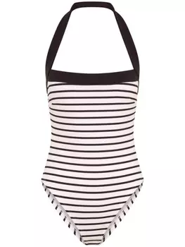 Nicholas боди Lainey в полоску, белый